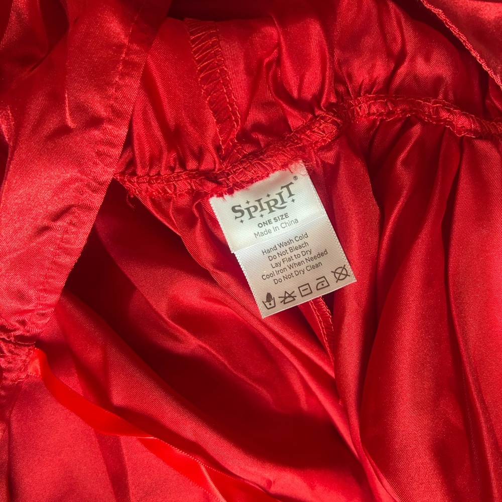 Spirit Halloween red cape